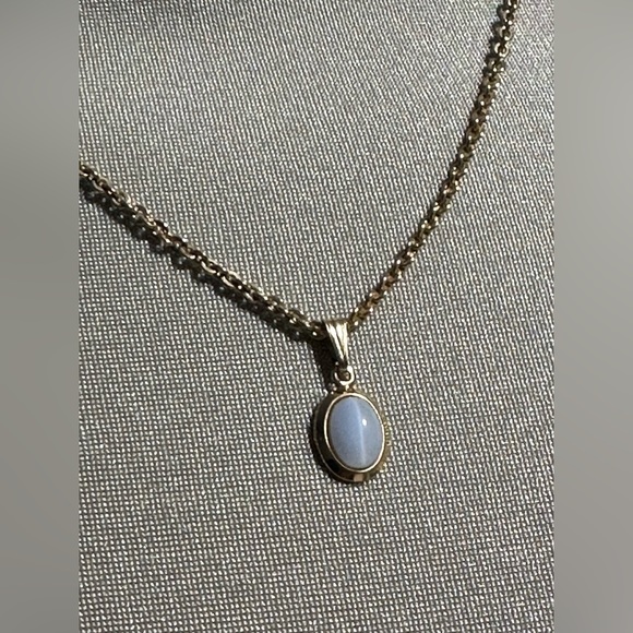 Vintage SARAH COVENTRY (Sarah Cov) costume jewelry shorter chain pendant - Picture 9 of 14